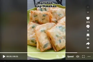Cuma modal Rp4.000 dapat 6 porsi, ini trik bikin martabak mini tetap mengembang meski sudah dingin