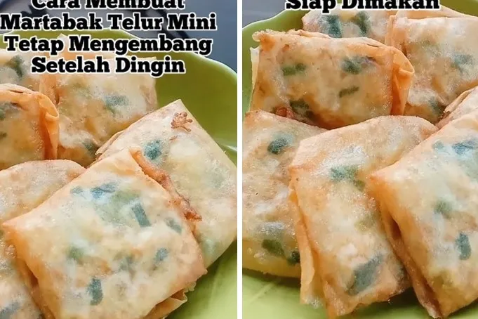 Cuma modal Rp4.000 dapat 6 porsi, ini trik bikin martabak mini tetap mengembang meski sudah dingin