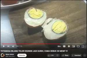 Hemat gas cuma 30 menit, ini trik bikin telur asin agar semakin gurih dan tak pucat