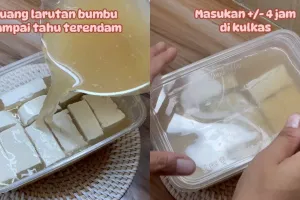 Nggak perlu dibaluri tepung, ini cara goreng tahu susu supaya tak pecah dan tetap kokoh