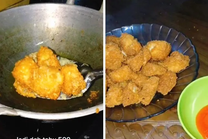 Tanpa ditambah tepung beras, ini cara goreng tahu krispi agar semakin renyah andalkan 2 bahan dapur