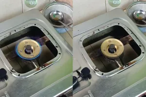 Cuma perlu modal Rp7.000-an, cara atasi kompor gas berbunyi "blup" ini nggak pakai ribet