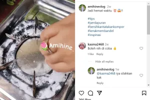 Cukup direndam 30 menit, begini trik ampuh bersihkan tungku kompor berkerak cuma pakai 3 bahan dapur