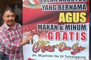 Berkah nama Agus, 11 potret kocak promo di bulan Agustus ini bikin full senyum