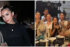 9 Momen Jennifer Coppen dikunjungi sahabat, kehadiran Marsha Aruan dan Syifa Hadju jadi perhatian