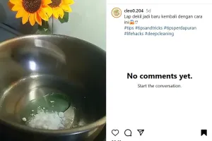 Cara cuci serbet kumal dan bau agar makin wangi, ampuh basmi noda membandel pakai 2 bahan dapur ini