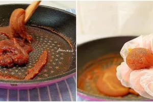 Jangan langsung diisi gula merah, ini trik bikin klepon agar isiannya lumer dan pecah di mulut