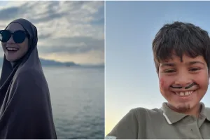 7 Momen Zaskia Adya Mecca kunjungi kamp pengungsi di Yordania, bentuk solidaritas untuk Palestina