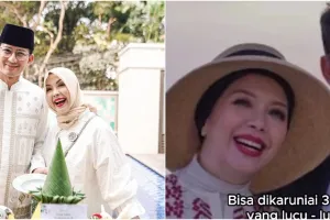 Pacaran sejak SMP, ini 9 potret Sandiaga Uno dan Nur Asia yang mesranya bak ABG hingga 28 tahun nikah