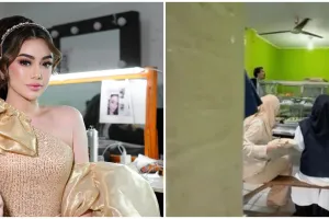 9 Potret Celine Evangelista tak gengsi makan di warteg bareng Shandy Purnamasari, gaya pakaian disorot