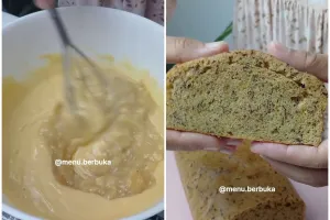 Jangan asal mencampur adonan, ini trik agar bolu pisang makin berserat dan warnanya kecokelatan