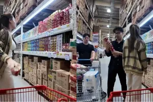 10 Bahan makanan dibeli Aaliyah Massaid dan Thariq Halilintar, komplet untuk isi kulkas di rumah baru