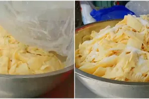 Mantan TKW ini punya trik mengeringkan rebung agar awet dan tak busuk berbulan-bulan meski tanpa oven