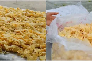 Mantan TKW ini punya trik mengeringkan rebung agar awet dan tak busuk berbulan-bulan meski tanpa oven