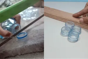 Nggak perlu beli, intip trik pria bikin gantungan baju kokoh dan kece modal 1 sampah dapur