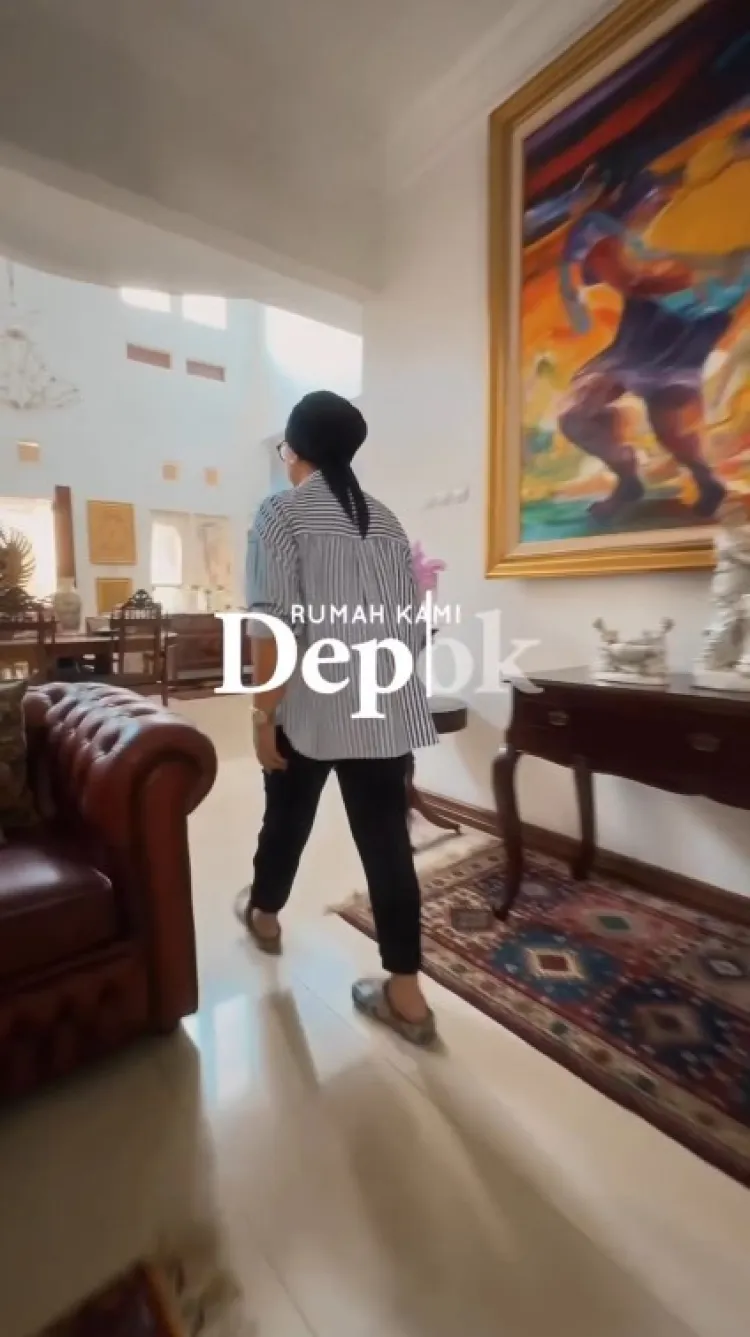 12 Tahun tak pulang bareng keluarga, ini 11 potret rumah Menteri Luar Negeri Retno Marsudi di Depok