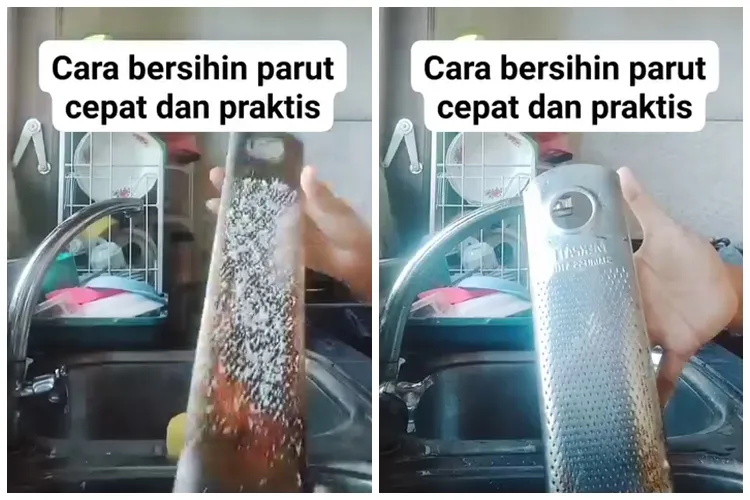 Jangan digosok spons atau sabut kawat, ini cara hilangkan sisa kelapa di parutan agar tangan tak luka
