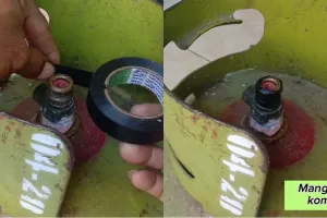 Tak perlu diganti karet seal, ini cara atasi tabung gas elpiji bocor cukup tambah 1 alat sederhana