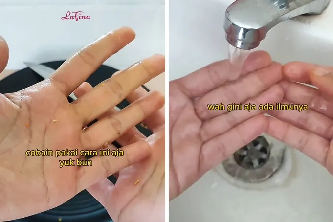 Tak perlu dioles pasta gigi, ini cara menghilangkan noda kunyit di tangan andalkan 1 bahan dapur