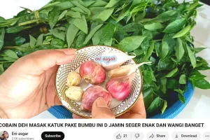 Bisa atasi batuk pilek, cara masak sayur daun katuk agar lebih segar dan wangi cuma andalkan bumbu ini