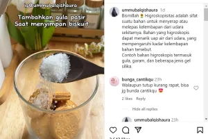 Jangan cuma diletakkan toples, ini trik simpan biskuit supaya tak mudah lembek dan tetap renyah