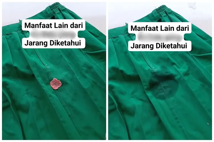 Bukan diolesi minyak, ini trik menghilangkan permen karet di pakaian tanpa bekas pakai 1 bahan makanan