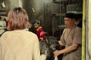 Santai jalan di pasar meski tanah becek, 7 bahan makanan ini dibeli Indah Permatasari