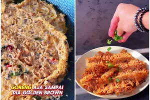 Tak perlu tepung atau soda kue, ini cara bikin telur barendo ala Padang yang renyah dan keriting