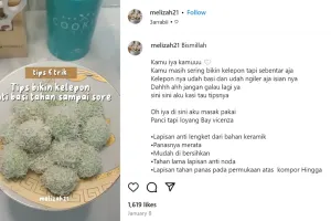 Trik agar klepon lebih awet dan tak cepat basi meski seharian di suhu ruang, rahasianya di 1 bahan ini