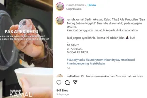 Tak perlu capek-capek gosok pakai setrika, ini trik merapikan baju kusut cuma dengan 1 bahan dapur