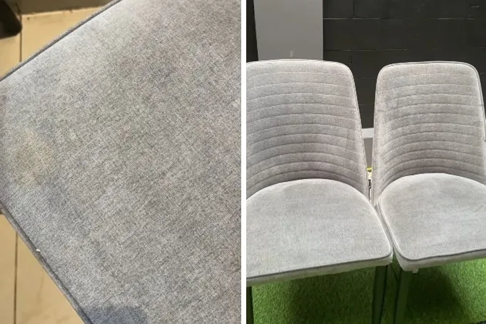 Tanpa disikat atau divakum, ini trik bersihkan kursi makan penuh noda dekil andalkan 1 bahan dapur