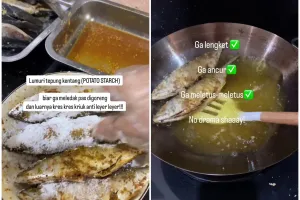 Bukan jeruk nipis, trik marinasi ikan ini bikin bebas amis, antilengket, dan tak hancur saat digoreng