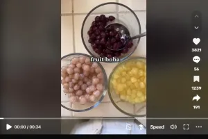 Tak perlu beli lagi, ini cara bikin boba versi sehat dan tetap manis meski tanpa gula