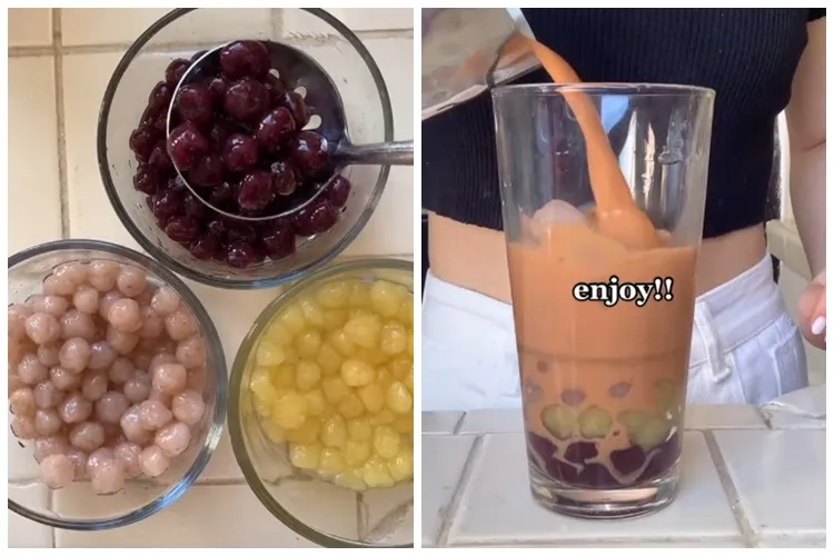 Tak perlu beli lagi, ini cara bikin boba versi sehat dan tetap manis meski tanpa gula