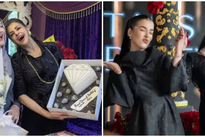 Keakuran Tasya dan Tasyi jadi sorotan saat rayakan ultah Mama Ala di tempat berbeda, ini 11 potretnya