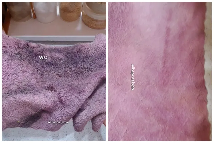 Tanpa disikat, cara mencuci lap dapur hitam dan berminyak ini auto kesat lagi dalam 5 menit