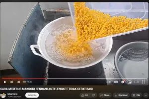 Cara jitu merebus makaroni agar mengembang, matang sempurna, tak lengket, dan tidak cepat basi