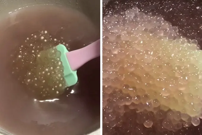 Lebih hemat gas, ini trik rebus sagu mutiara biar nggak lengket dan matang sempurna dalam 12 menit