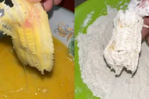 Trik bikin keripik gedebog pisang agar bebas getah, tak pahit, dan renyah andalkan 1 bahan dapur