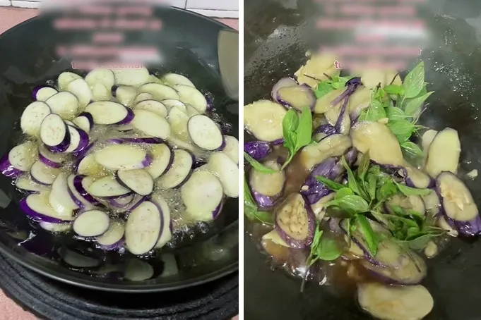 Cukup pakai 1 bumbu dapur, ini trik menumis terong agar warnanya tetap ungu dan tak menghitam