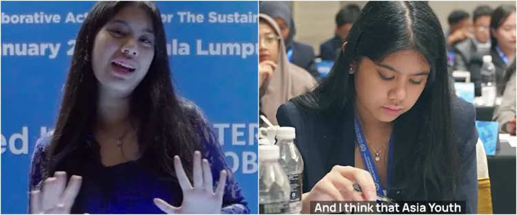 Dipuji memanfaatkan privilege dengan baik, ini 7 potret Almira Yudhoyono ikut konferensi simulasi PBB