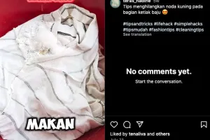 Tanpa pemutih, ini cara ampuh hilangkan noda kuning di ketiak baju cuma andalkan 1 bahan dapur