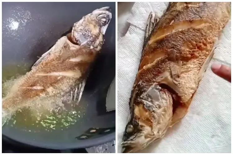 Bukan ditaburi tepung, ini trik goreng ikan agar bentuknya utuh dan tidak lengket