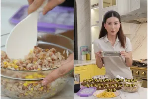 Jadi menu kesukaan Betrand Peto, intip cara Sarwendah masak nasi goreng