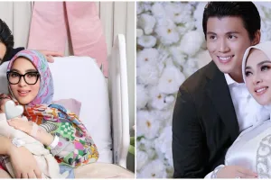 7 Momen Syahrini momong Princess R di Singapura, paras sang anak bikin penasaran