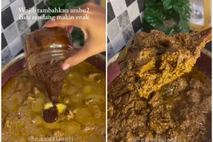 Tak perlu tumis bumbu, trik masak rendang ini bikin rasanya semakin nendang bak di Rumah Makan Padang