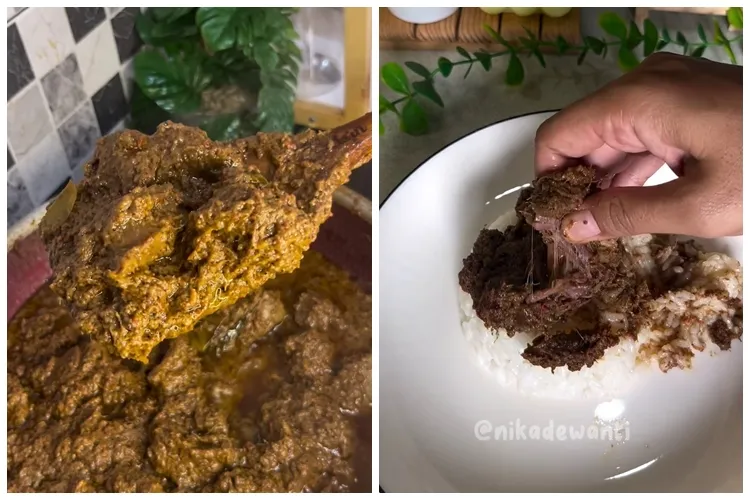 Tak perlu tumis bumbu, trik masak rendang ini bikin rasanya semakin nendang bak di Rumah Makan Padang