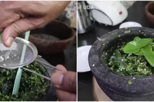 Cara simpel bikin sambal hijau ala rumah makan Padang walau tanpa direbus, warna cerah dan antipahit