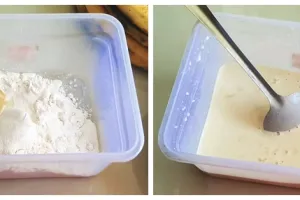 Resep pisang goreng keriting krispi tanpa tepung terigu dan baking soda, tahan lama dan lezat