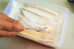 Resep pisang goreng keriting krispi tanpa tepung terigu dan baking soda, tahan lama dan lezat